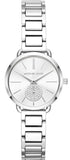  Shop Authentic Michael Kors Portia Quartz Silver Dial Silver Steel Strap Watch For Women - MK3837 - Luxxuri