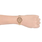  Shop Authentic Michael Kors Pyper Three-Hand Rose Gold Dial Rose Gold Steel Strap Watch For Women - MK3897 - Luxxuri