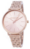  Shop Authentic Michael Kors Pyper Three-Hand Rose Gold Dial Rose Gold Steel Strap Watch For Women - MK3897 - Luxxuri
