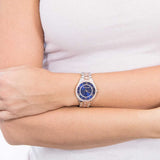  Shop Authentic Michael Kors Lauryn Quartz Blue Dial Two Tone Steel Strap Watch For Women - MK3929 - Luxxuri