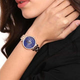  Shop Authentic Michael Kors Sofie Analog Quartz Blue Dial Rose Gold Steel Strap Watch For Women - MK3971 - Luxxuri