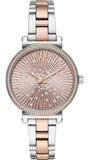  Shop Authentic Michael Kors Sofie Quartz Rose Gold Dial Two Tone Steel Strap Watch For Women - MK3972 - Luxxuri