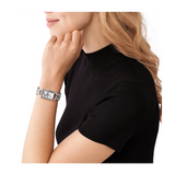  Shop Authentic Michael Kors Empire Three Hand Silver Dial Silver Steel Strap Watch For Women - MK7407 - Luxxuri
