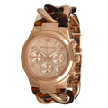  Shop Authentic Michael Kors Runway Rose Gold Dial Two Tone Steel Strap Watch for Women - MK4269 - Luxxuri