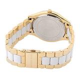  Shop Authentic Michael Kors Slim Runway Quartz White Dial Two Tone Steel Strap Watch For Women - MK4295 - Luxxuri