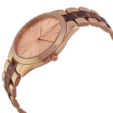  Shop Authentic Michael Kors Slim Runway Rose Gold Dial Two Tone Steel Strap Watch for Women - MK4294 - Luxxuri