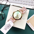  Shop Authentic Michael Kors Delray Rose Gold Dial Pink Steel Strap Watch for Women - MK4316 - Luxxuri