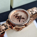  Shop Authentic Michael Kors Sofie Quartz Rose Gold Dial Rose Gold Steel Strap Watch For Women - MK4335 - Luxxuri