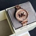 Shop Authentic Michael Kors Sofie Quartz Rose Gold Dial Rose Gold Steel Strap Watch For Women - MK4335 - Luxxuri