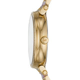 Shop Authentic Michael Kors Sofie Crystals Mother of Pearl Pink Dial Two Tone Steel Strap Watch For Women - MK4344 - Luxxuri