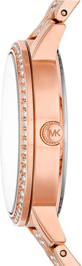  Shop Authentic Michael Kors Melissa Three Hand Rose Gold Dial Rose Gold Steel Strap Watch For Women - MK4369 - Luxxuri