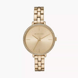  Shop Authentic Michael Kors Charley Three-Hand Quartz Gold Dial Gold Steel Strap Watch for Women - MK4399 - Luxxuri