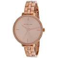  Shop Authentic Michael Kors Charley Three-Hand Analog Rose Gold Dial Rose Gold Steel Strap Watch for Women - MK4400 - Luxxuri