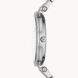  Shop Authentic Michael Kors Melissa Quartz Silver Dial Silver Steel Strap Watch for Women - MK4367 - Luxxuri