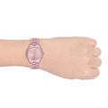  Shop Authentic Michael Kors Slim Runway Pink Dial Pink Steel Strap Watch For Women - MK4456 - Luxxuri