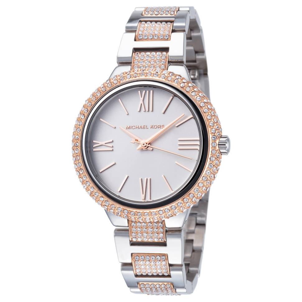  Shop Authentic Michael Kors Taryn Quartz White Dial Two Tone Steel Strap Watch For Women - MK4461 - Luxxuri