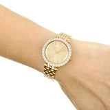  Shop Authentic Michael Kors Darci Analog Gold Dial Gold Steel Strap Watch For Women - MK4513 - Luxxuri