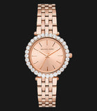  Shop Authentic Michael Kors Darci Quartz Rose Gold Dial Rose Gold Steel Strap Watch For Women - MK4514 - Luxxuri
