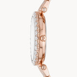  Shop Authentic Michael Kors Darci Quartz Rose Gold Dial Rose Gold Steel Strap Watch For Women - MK4514 - Luxxuri