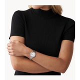  Shop Authentic Michael Kors Darci Quartz Silver Dial Two Tone Steel Strap Watch For Women - MK4515 - Luxxuri
