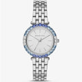 Michael Kors Darci Quartz White Dial Silver Steel Strap Watch For Women - MK4516
