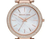 Shop Authentic Michael Kors Darci Quartz Mother of Pearl White Dial Rose Gold Mesh Bracelet Watch For Women - MK4519 - Luxxuri