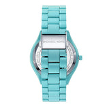  Shop Authentic Michael Kors Slim Runway Blue Dial Blue Steel Strap Watch For Women - MK4525 - Luxxuri