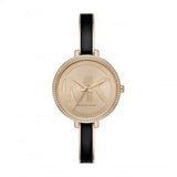  Shop Authentic Michael Kors Jaryn Quartz Gold Dial Black Steel Strap Watch For Women - MK4544 - Luxxuri