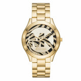  Shop Authentic Michael Kors Runway Gold Dial Gold Steel Strap Watch For Women - MK4561 - Luxxuri