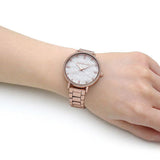  Shop Authentic Michael Kors Pyper Three-Hand White Dial Rose Gold Steel Strap Watch For Women - MK4594 - Luxxuri