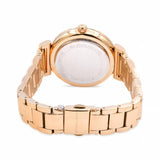  Shop Authentic Michael Kors Abbey Three-Hand Analog White Dial Gold Steel Strap Watch for Women - MK4615 - Luxxuri