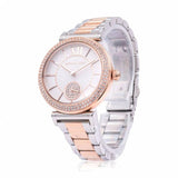  Shop Authentic Michael Kors Abbey Three-Hand White Dial Two Tone Steel Strap Watch for Women - MK4616 - Luxxuri