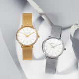  Shop Authentic Michael Kors Darci Quartz Gold Dial Gold Mesh Strap Watch for Women - MK7121 - Luxxuri