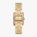  Shop Authentic Michael Kors Emery Three-Hand Crystals Silver Dial Gold Steel Strap Watch for Women - MK4640 - Luxxuri