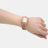  Shop Authentic Michael Kors Emery Three-Hand Crystals Silver Dial Rose Gold Steel Strap Watch for Women - MK4641 - Luxxuri