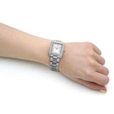  Shop Authentic Michael Kors Emery Three-Hand Crystals White Dial Silver Steel Strap Watch for Women - MK4642 - Luxxuri
