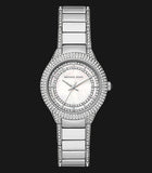  Shop Authentic Michael Kors Sylvia Mother of Pearl Dial Silver Steel Strap Watch For Women - MK4657 - Luxxuri