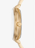  Shop Authentic Michael Kors Naia Quartz Gold Dial Gold Steel Strap Watch for Women - MK4687 - Luxxuri
