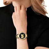  Shop Authentic Michael Kors Parker Black Dial Cheetah Print Brown Leather Strap Watch For Women - MK4723 - Luxxuri