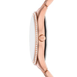  Shop Authentic Michael Kors Slim Runway Analog Rose Gold Dial Rose Gold Steel Strap Watch For Women - MK4733 - Luxxuri