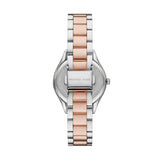  Shop Authentic Michael Kors Lauryn Three-Hand Blue Dial Two Tone Steel Strap Watch for Women - MK4738 - Luxxuri