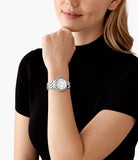 Shop Authentic Michael Kors Melissa Quartz Silver Dial Silver Steel Strap Watch for Women - MK4370 - Luxxuri
