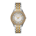  Shop Authentic Michael Kors Harlowe Three-Hand Crystals White Dial Two Tone Steel Strap Watch for Women - MK4811 - Luxxuri