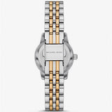  Shop Authentic Michael Kors Lexington Three-Hand Silver Dial Two Tone Steel Strap Watch for Women - MK4815 - Luxxuri