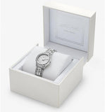  Shop Authentic Michael Kors Sage Pavé Crystals Silver Dial Silver Steel Strap Watch for Women - MK4825LE - Luxxuri