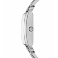 Michael Kors Empire Three-Hand Silver Dial Silver Steel Strap Watch for Women - MK4841