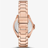  Shop Authentic Michael Kors Kacie Three-Hand White Dial Rose Gold Steel Strap Watch for Women - MK4853 - Luxxuri