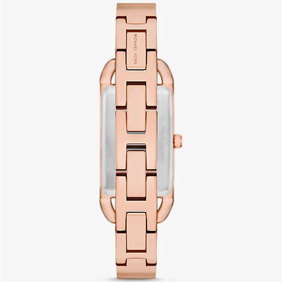  Shop Authentic Michael Kors Empire Pavé Analog Rose Gold Dial Rose Gold Steel Strap Watch for Women - MK4858 - Luxxuri