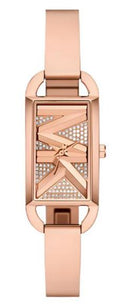  Shop Authentic Michael Kors Empire Pavé Analog Rose Gold Dial Rose Gold Steel Strap Watch for Women - MK4858 - Luxxuri
