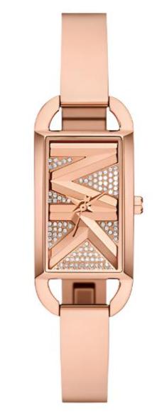  Shop Authentic Michael Kors Empire Pavé Analog Rose Gold Dial Rose Gold Steel Strap Watch for Women - MK4858 - Luxxuri